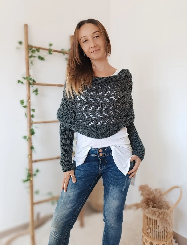 Chic und Stil | Comfortable Knitted Scarf