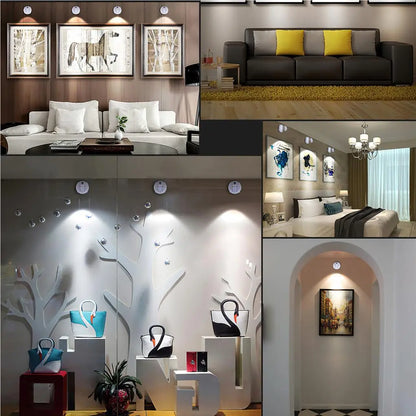Chic and Style | Wireless, rechargeable LED spotlight and desk lamp with remote control 