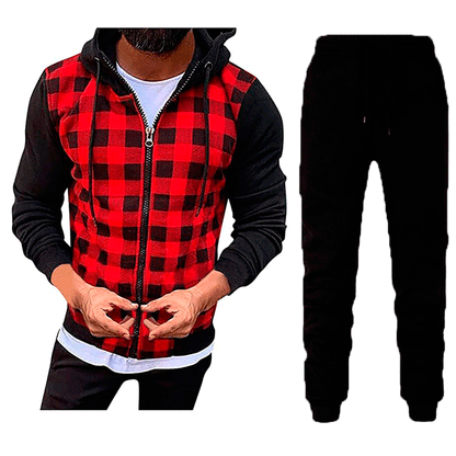 Veste et pantalon de jogging assortis pour hommes Chic und Stil