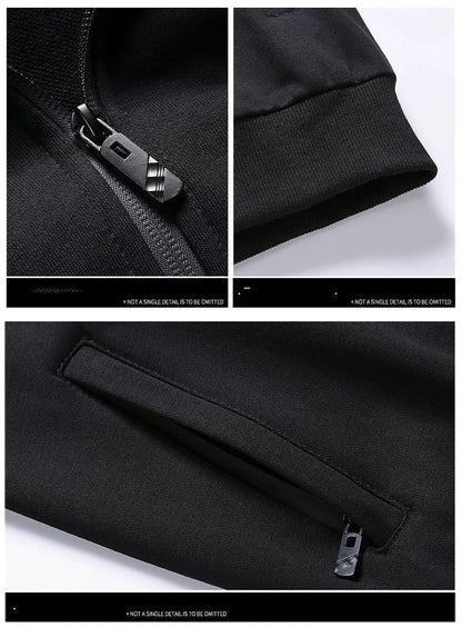 Chic und Stil | Sports set - Comfortable set with sports jacket and elastic pants for everyday use