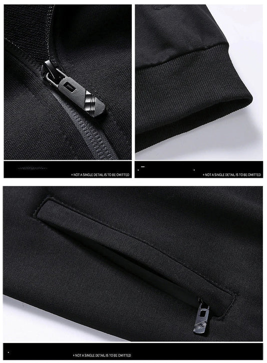 Chic und Stil | Sports set - Comfortable set with sports jacket and elastic pants for everyday use