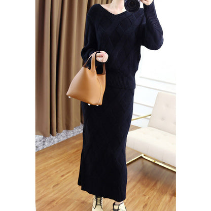 Ensemble de pull en tricot élégant pour femmes Chic und Stil