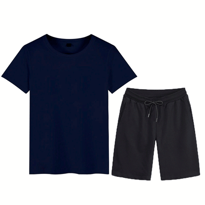 Homme T-shirt de sport et ensemble shorts Chic und Stil