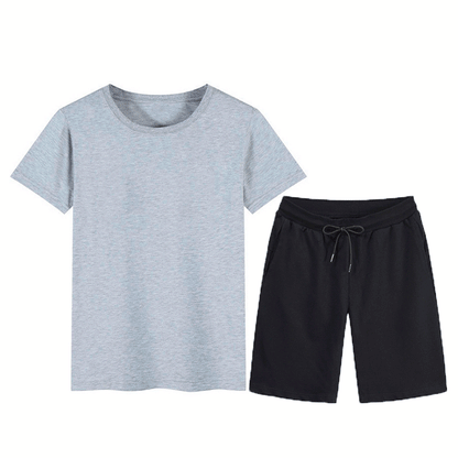 Homme T-shirt de sport et ensemble shorts Chic und Stil