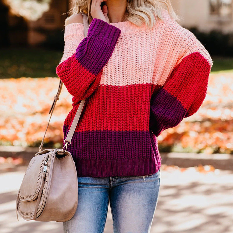 Pull en tricot décontracté pour femmes Chic und Stil