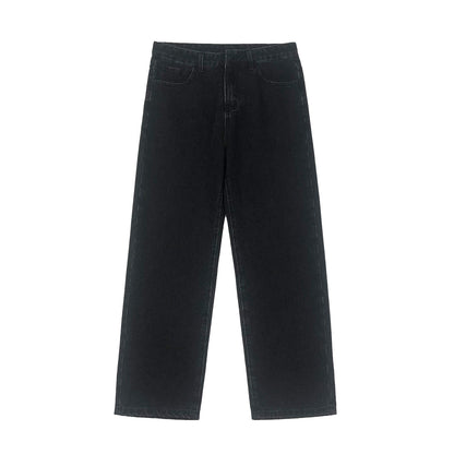 Wide denim pants for women with a high waist and relaxed fit Chic und Stil