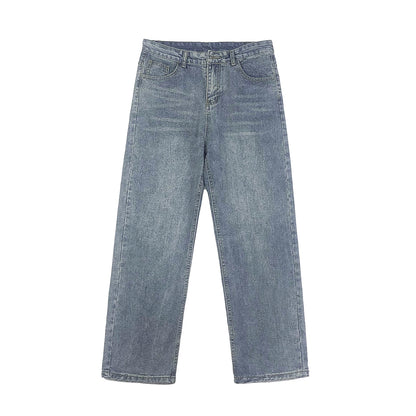 Wide denim pants for women with a high waist and relaxed fit Chic und Stil