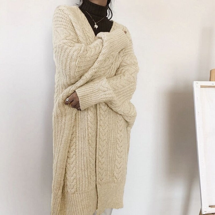 Dames Grand cardigan en tricot Chic und Stil