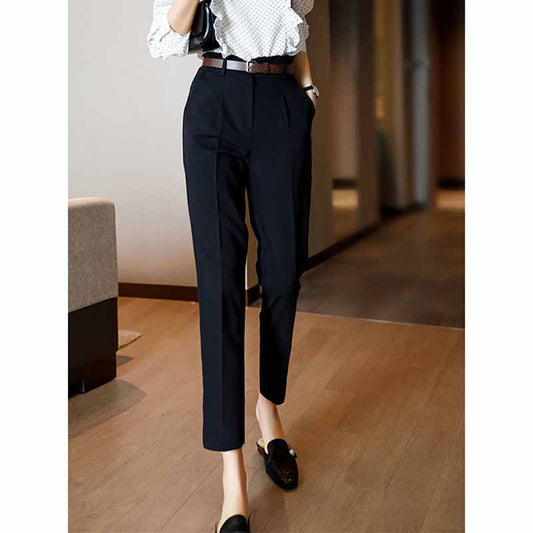 Pantalons habillés taille haute pour femmes Chic und Stil