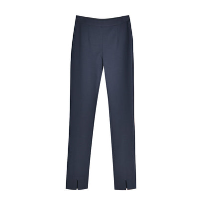 Pantalons à jambes fendues taille haute pour femmes Chic und Stil