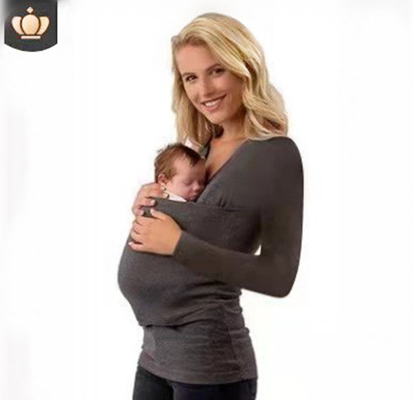 Pull en tricot à porter pour femmes avec décolleté en V et manches longues Chic und Stil
