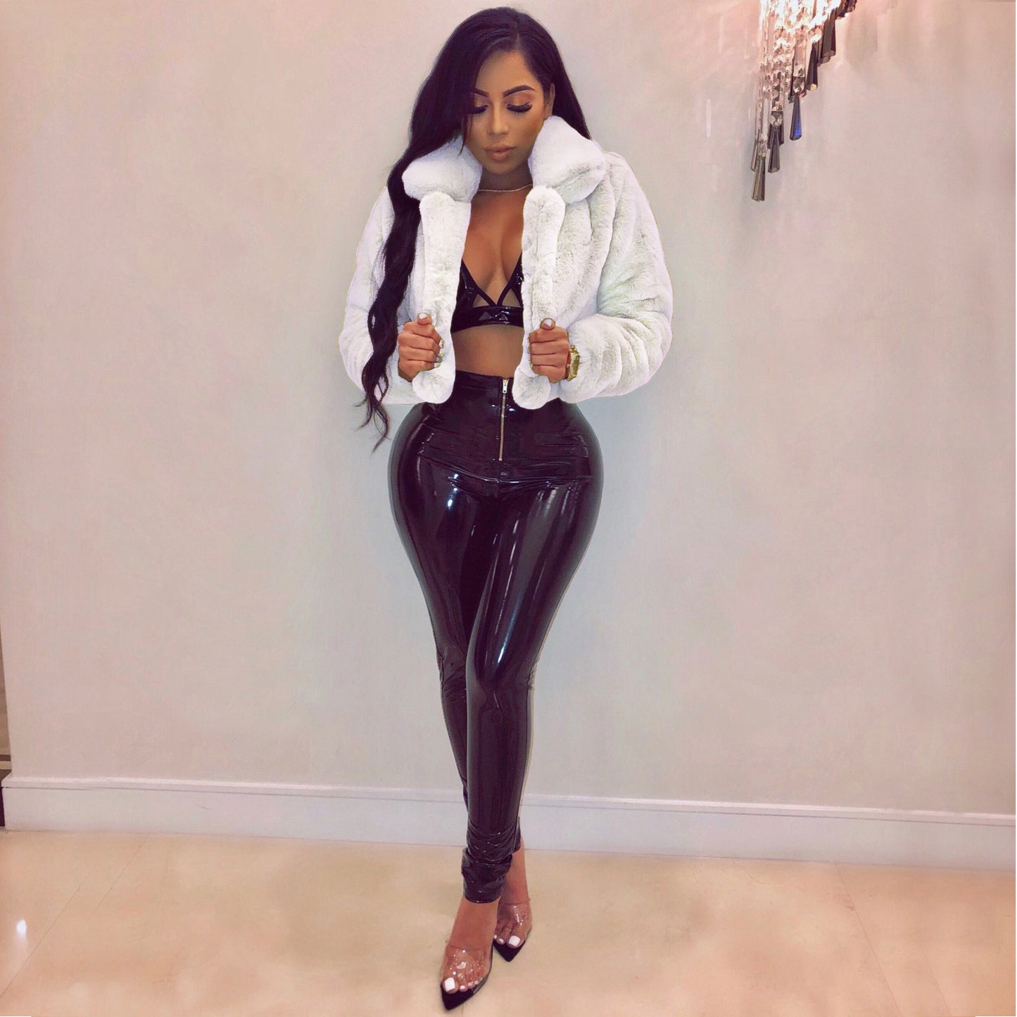 Chic and Stylish Faux Fur Bolero for Women