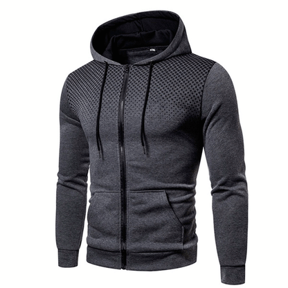 Veste de sport pour homme avec design perforé et poches pratiques Chic und Stil