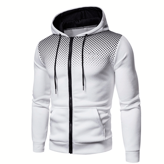 Veste de sport pour homme avec design perforé et poches pratiques Chic und Stil