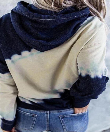 Pull à capuche décontracté pour femmes avec un design Ombre unique Chic und Stil
