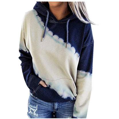 Pull à capuche décontracté pour femmes avec un design Ombre unique Chic und Stil