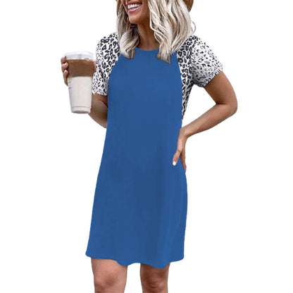 Robe décontractée pour femmes avec un motif animal Chic und Stil