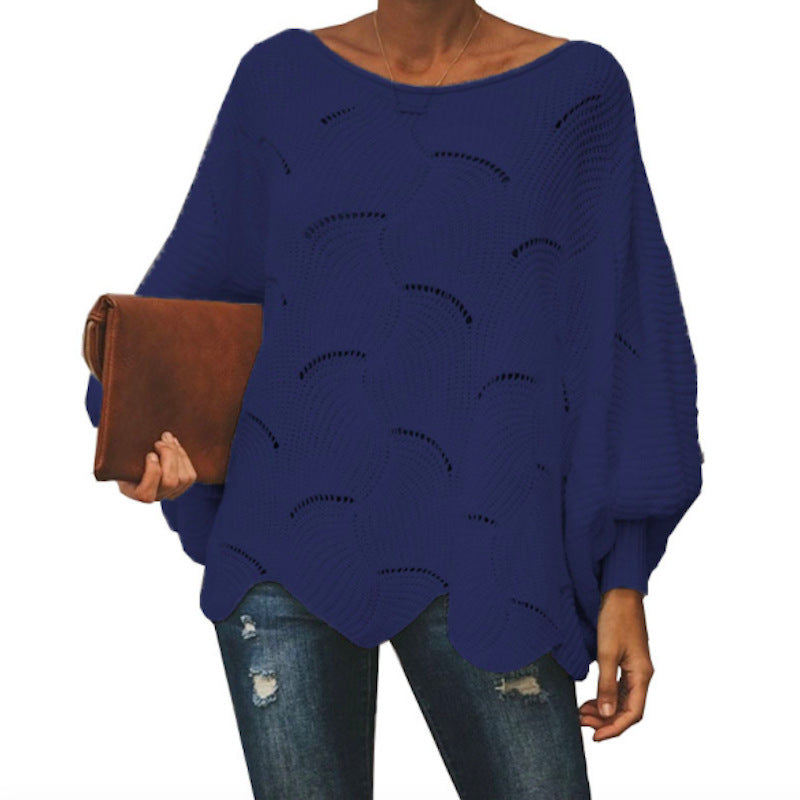 Pull en tricot pour femmes avec une structure aérienne et une coupe ample Chic und Stil