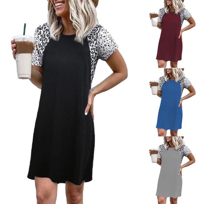 Robe décontractée pour femmes avec un motif animal Chic und Stil