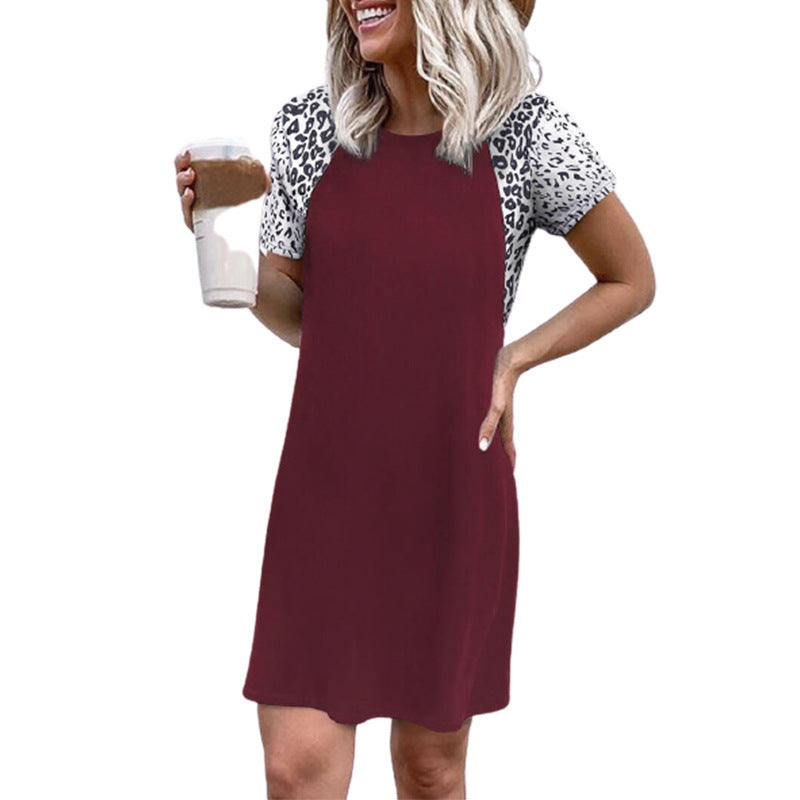 Robe décontractée pour femmes avec un motif animal Chic und Stil
