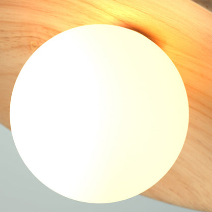 NatureGlow Lampe de Plafond en Bois - Élégante et Écologique-Plafonniers-ChicUndStil