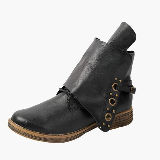 Chic und Stil | Comfortable Slip-Resistant Side Zipper Ankle Boot