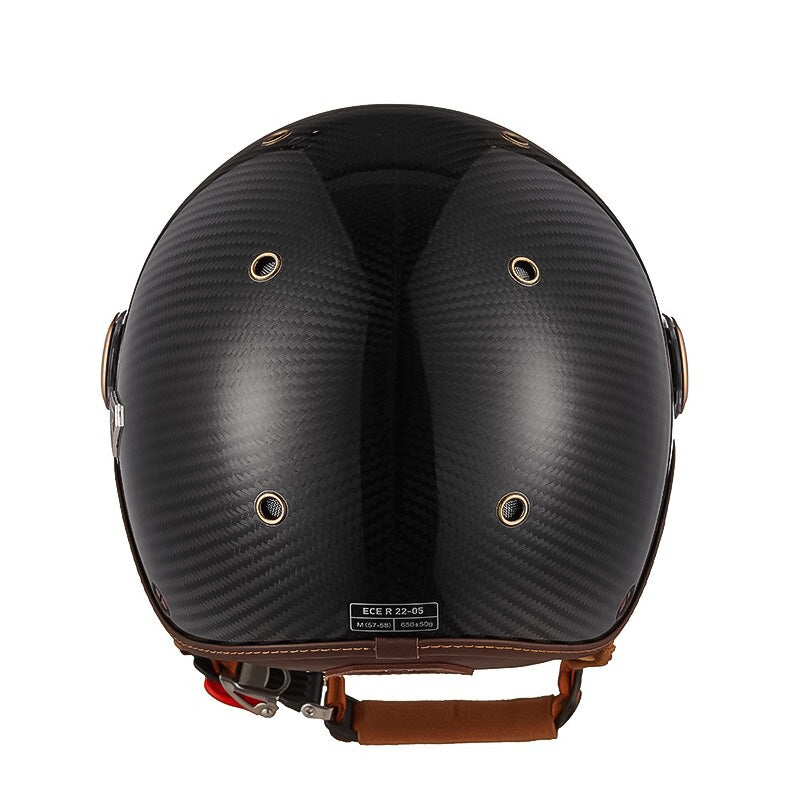 Casque de Moto en Fibre de Carbone