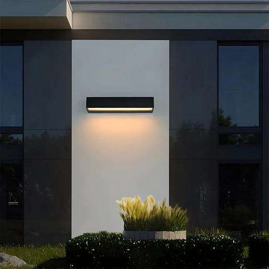 Applique Murale LED Vintage - Éclairages Extérieurs Élégants Noirs pour Jardins-Luminaires d'extérieur / solaires-ChicUndStil