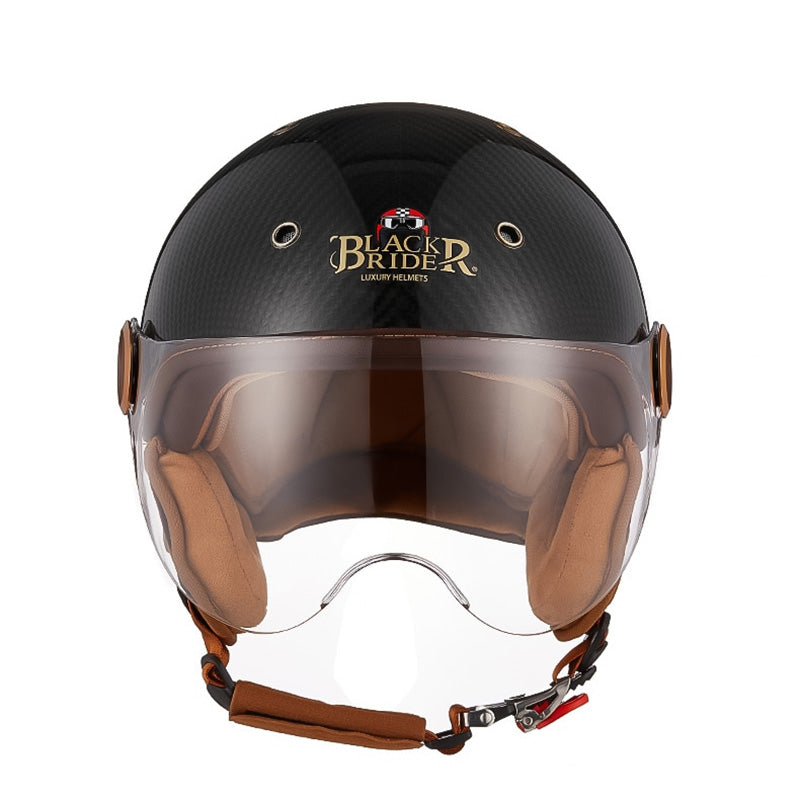 Casque de Moto en Fibre de Carbone