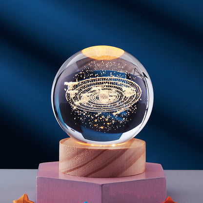 Chic and Style | 3D Crystal Night Light