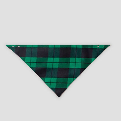 Chic und Stil | "Merry Christmas" White Letter 2025 Black Long Sleeve Top with Black and Green Checkered Pants Family Matching Pajamas