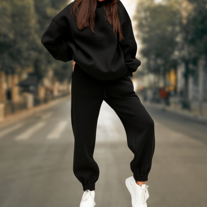 Chic und Stil | Stylish and trendy hoodie and pants set