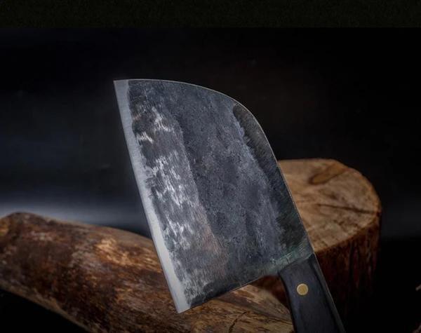 Couteau de Chef en Acier Serbe Forgé à Plein Tang. - ChicUndStil