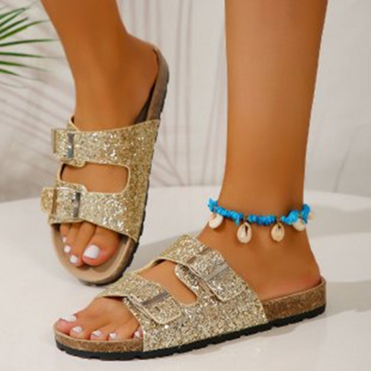 Chic und Stil | Glitter sandals
