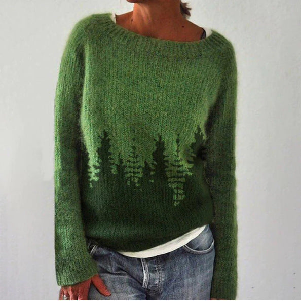 Chic und Stil - Pull rétro pour femmes