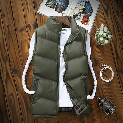 Dames gilet chauffant matelassé avec poches zippées pratiques Chic und Stil