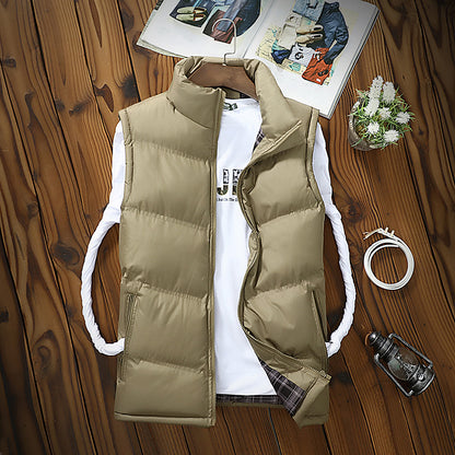 Dames gilet chauffant matelassé avec poches zippées pratiques Chic und Stil