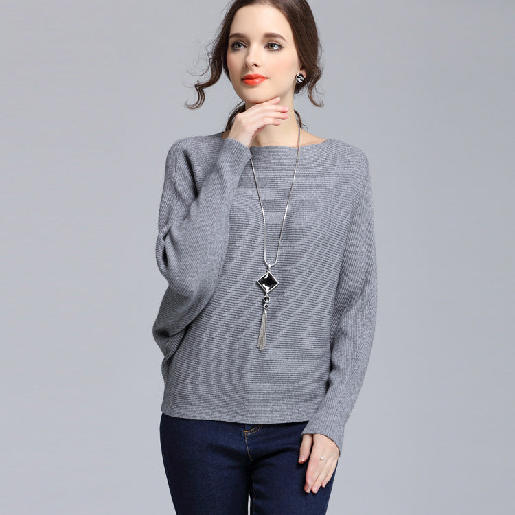 Pull en cachemire pour femmes avec col roulé haut et motif en torsades Chic und Stil