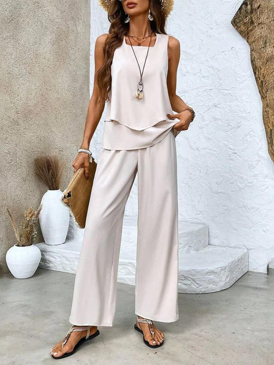 Chic und Stil | Elegant Two-Piece Summer Set