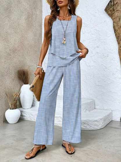 Chic und Stil | Elegant Two-Piece Summer Set