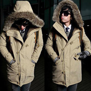 Functional parka for men with removable hood and soft lining Chic and Style