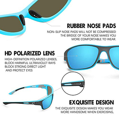 Chic and Style | Outdoor sports glasses with anti-glare polarized lenses