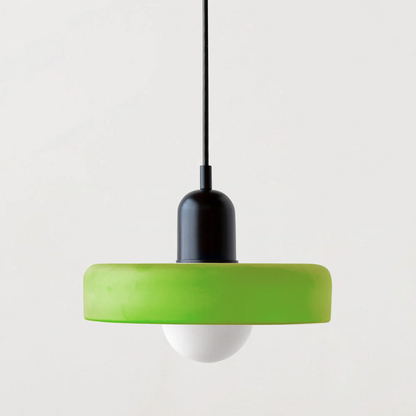 Chic and Style | Pendant lights made of colored glass | Elegant pendant light in Bauhaus style | Designer lamp for living room and dining room 