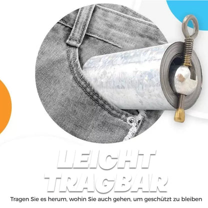 ChicundStil | Bâton métallique portable pour l'autodéfense et les tours de magie