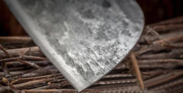 Couteau de Chef en Acier Serbe Forgé à Plein Tang. - ChicUndStil