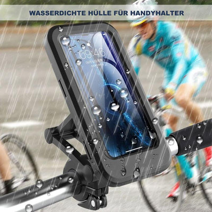 Chic and Style | 15W Waterproof Power Bank Holder for Bicycle Handlebar