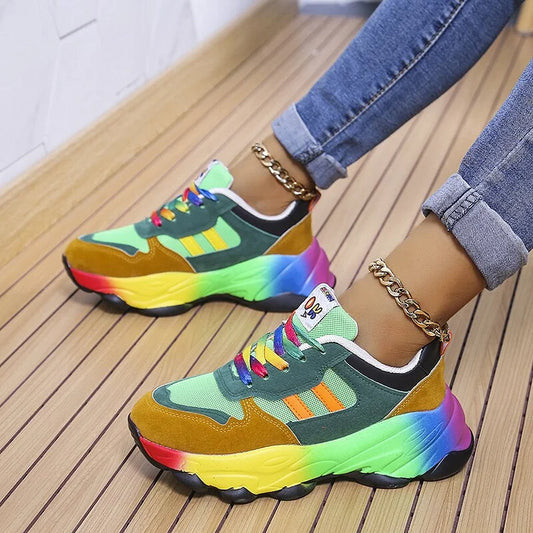 Chic und Stil | Legend Rainbow Sneakers