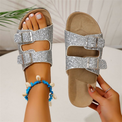 Chic und Stil | Glitter sandals