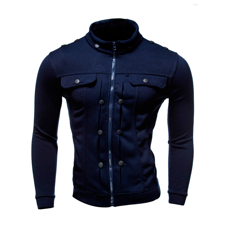 Veste de sweat d'hiver pour femmes avec des détails de bouton stylés Chic und Stil