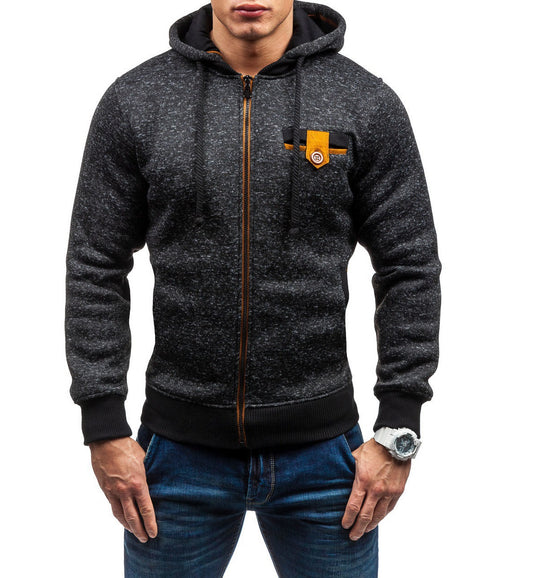 Veste à capuche tendance pour hommes au design structuré avec poches pratiques Chic und Stil